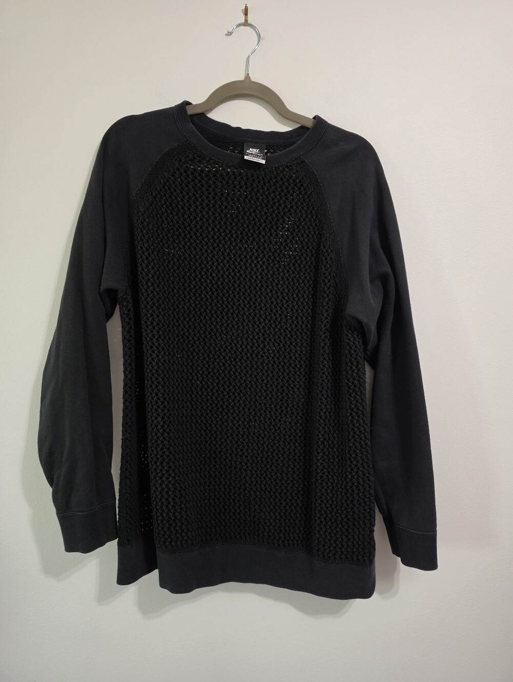 53. Nike Knit Mesh Crewneck Sz XL